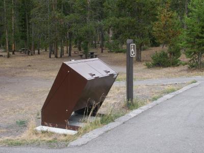 Bear-proof garbage container