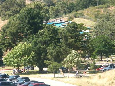 Another view of the water slide