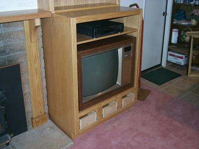 April - Fireplace Cabinet