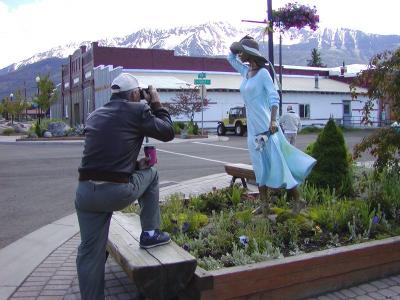 What can I say  .... Rod was in love with this statue