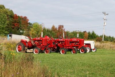 Four Tractors