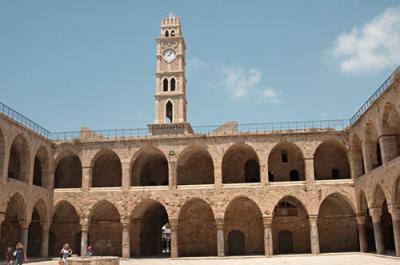 Akko, The tower and walls of the old hostel