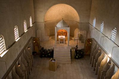 Interior of the Beit Jamal Monastery