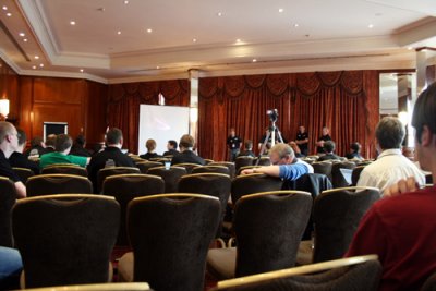 conference from the back rows