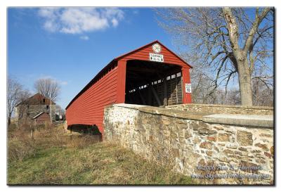 38-06-03 Berks County, Greismer's Mill Covered Bridge