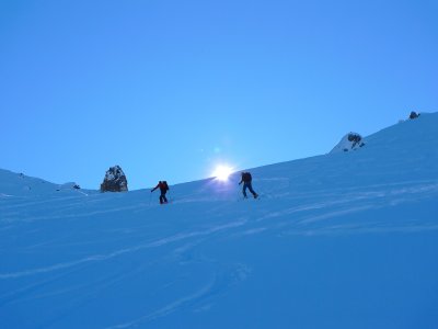 Monte au Col des Pauvres