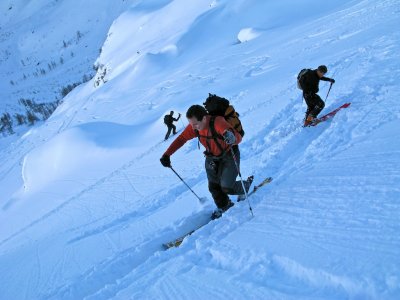 Monte au Col des Martinets 2665m