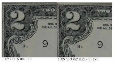 600 vs. 300 + 2x, corner