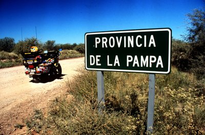 Emilio Scotto - Across LA PAMPA, ARGENTINA (The Pampas). South America