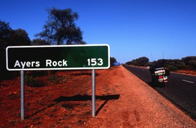 Emilio Scotto in AYERS ROCK, Northern Terrytori. AUSTRALIA