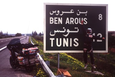 Emilio Scotto in TUNIS, Capital of TUNISIA