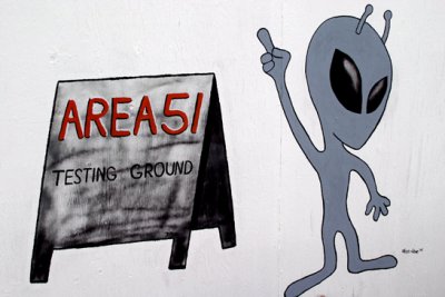 We are not in Area 51