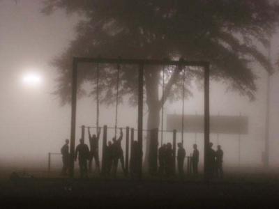 Physical Training in Fog / 14 January 2006