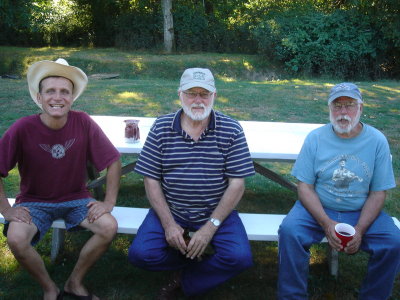 Joseph D'Amico, John Bogert, and Carty Wilson