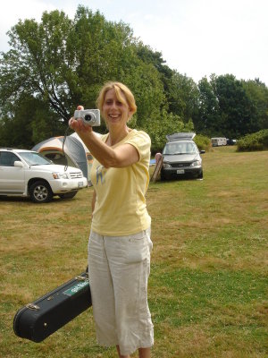 Jean taking a picture of me taking a picture of her
