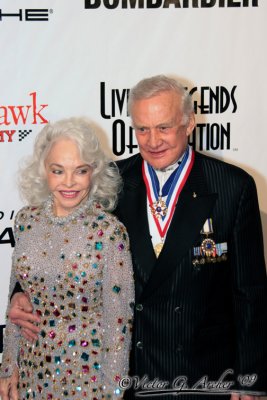 Dr. Buzz Aldrin  & Lois Cannon (5163)