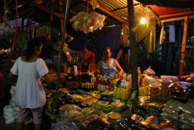 Night market, Luang Prabang