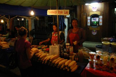 Baguette Lao style, Luang Prabang