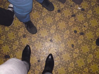 Dance floor in Kino International