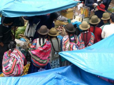 Market in Pisac, Peru