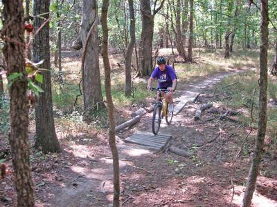 Lynne on '01 Fsher Tassajara