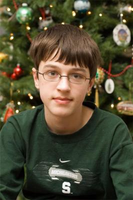 Garrett - now a teenager. December 2005