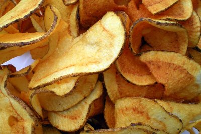 Curly chips, Strawberry Festival, Long Grove