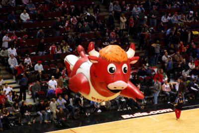 Benny the Bull! - Chicago Bulls Mascot - Pin