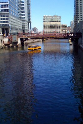 Water Taxi, Chicago River, Chicago