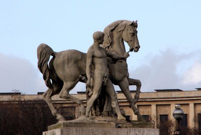 Statue at Les Invalides, Paris, France