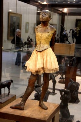 Degas: Dancing girl, Musee d'Orsay, Paris, France