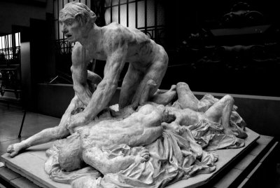 Auguste Rodin: Ugolin, Musee d'Orsay, Paris, France