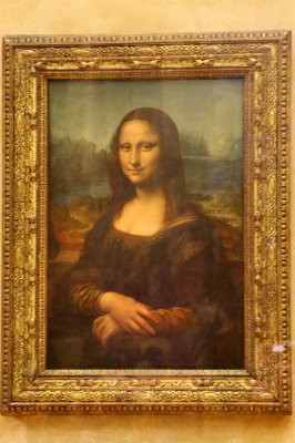 Leonarda da Vinci: Mona Lisa, Louvre, Paris, France