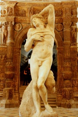 Michelangelo: The Slaves, The Dying Slave, Louvre, Paris, France