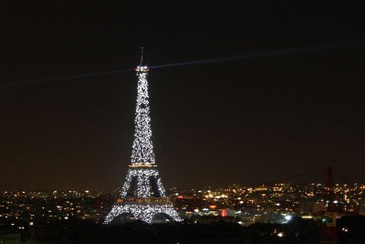 Eiffel in Sparkles, Paris, France