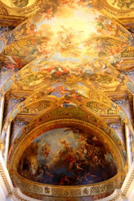 A ceiling, Palace of Versailles, Versailles, France