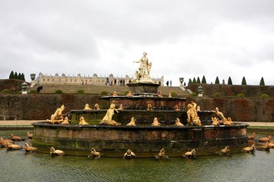 Bassin de Latone – Latona Fountain with the tapis vert, Versailles, France