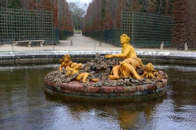 Flora Fountain, Palace of Versailles, Versailles, France
