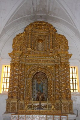 Interiors of the S Cathedral of Santa Catarina