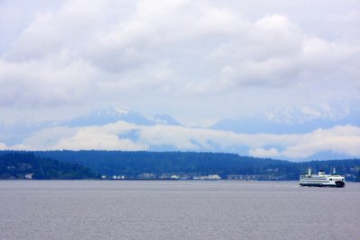 Puget Sound and the Olympic Mountains
