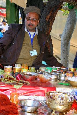 The King paan maker, Surajkund