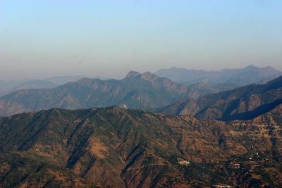 View from the Kunjapuri Devi temple, Uttaranchal