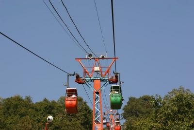 Cable car to the top, Mansa Devi temple, Haridwar, India