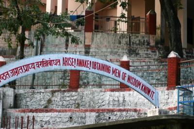 Holy Saying!, Rishikesh, Uttaranchal, India