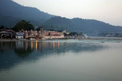 Temple town of Rishikesh, Uttaranchal, India