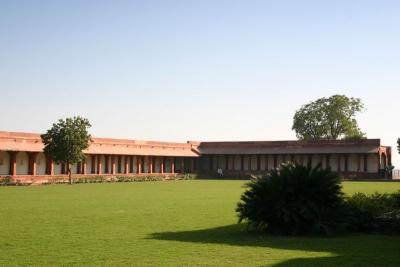 The courtyard, Fatehpur Sikri, India