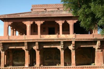 Closer look - Khwabgah, Fatehpur Sikri, India