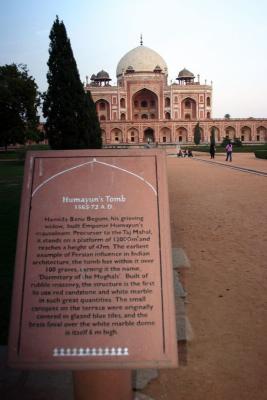 Humayun's tomb history, Humayun's Tomb, Delhi