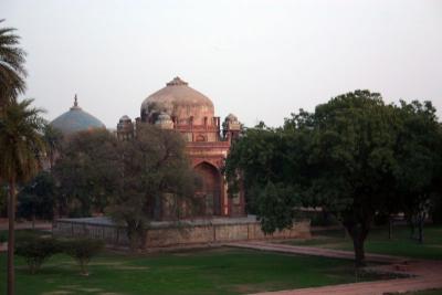 The attached mosque, Humayun's tomb complex, Delhi