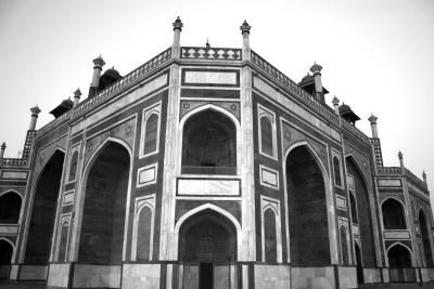 Black and White, Humayun's tomb